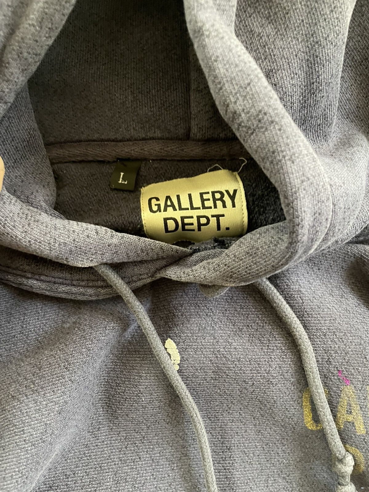 Gallery Dept. Gallery dept splatter/paint hoodie Size US L / EU 52-54 / 3 - 2 Thumbnail