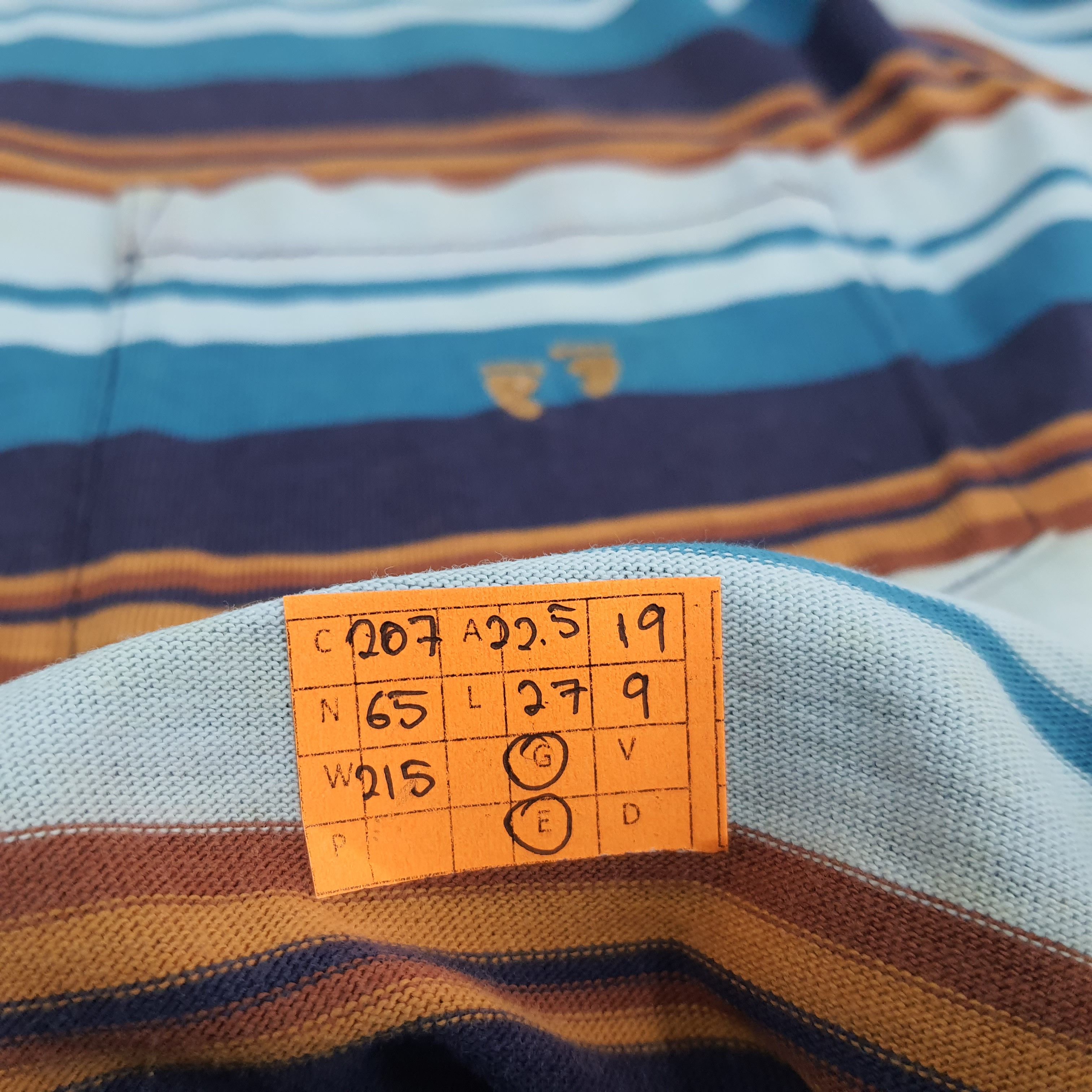 Hang Ten × Vintage Vintage Hang Ten Striped Tshirt Size US L / EU 52-54 / 3 - 8 Thumbnail