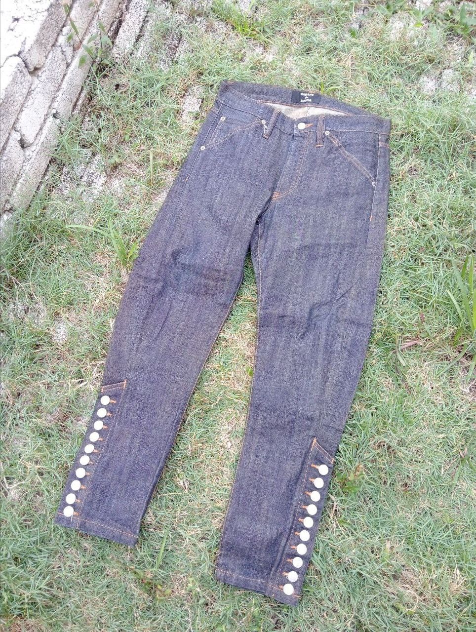 Issey Miyake Vintage Cabane de Zucca Issey Miyake Ankle Button Jeans Size US 31 - 2 Thumbnail