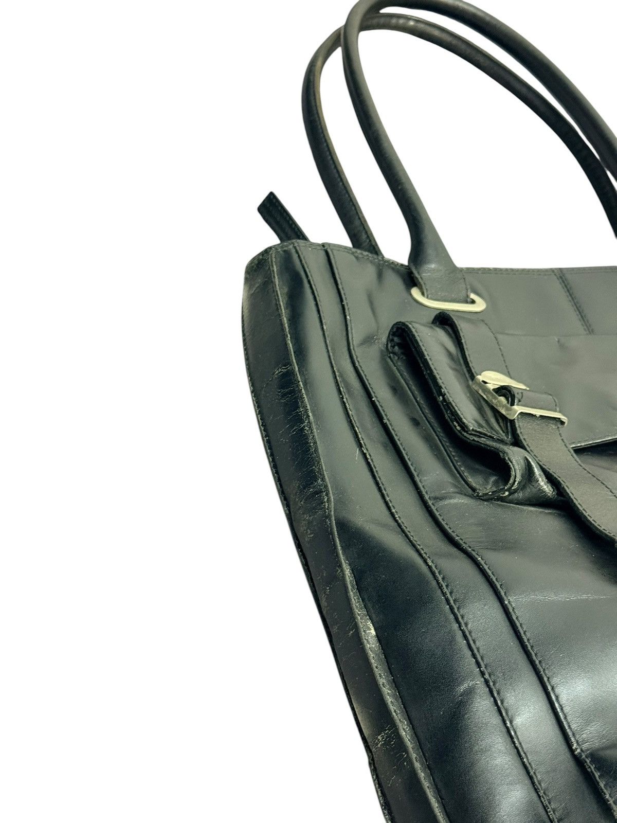 Jean Paul Gaultier Full Leather JPG Tote Bag prada julius dior homme lgb 1🟩4 Size ONE SIZE - 10 Thumbnail