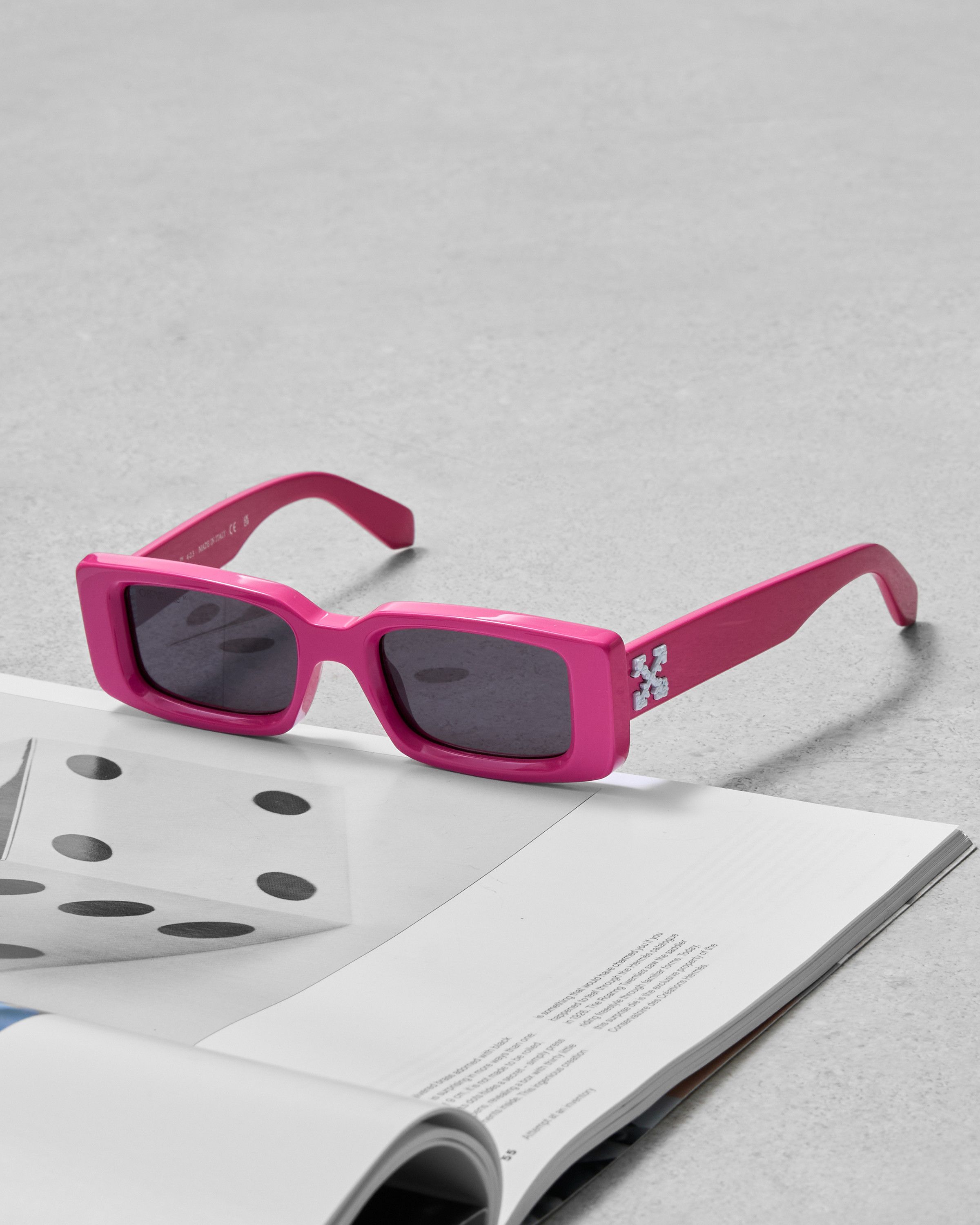 Off-White OFF WHITE Arthur Rectangle-Frame Sunglasses Size ONE SIZE - 1 Thumbnail
