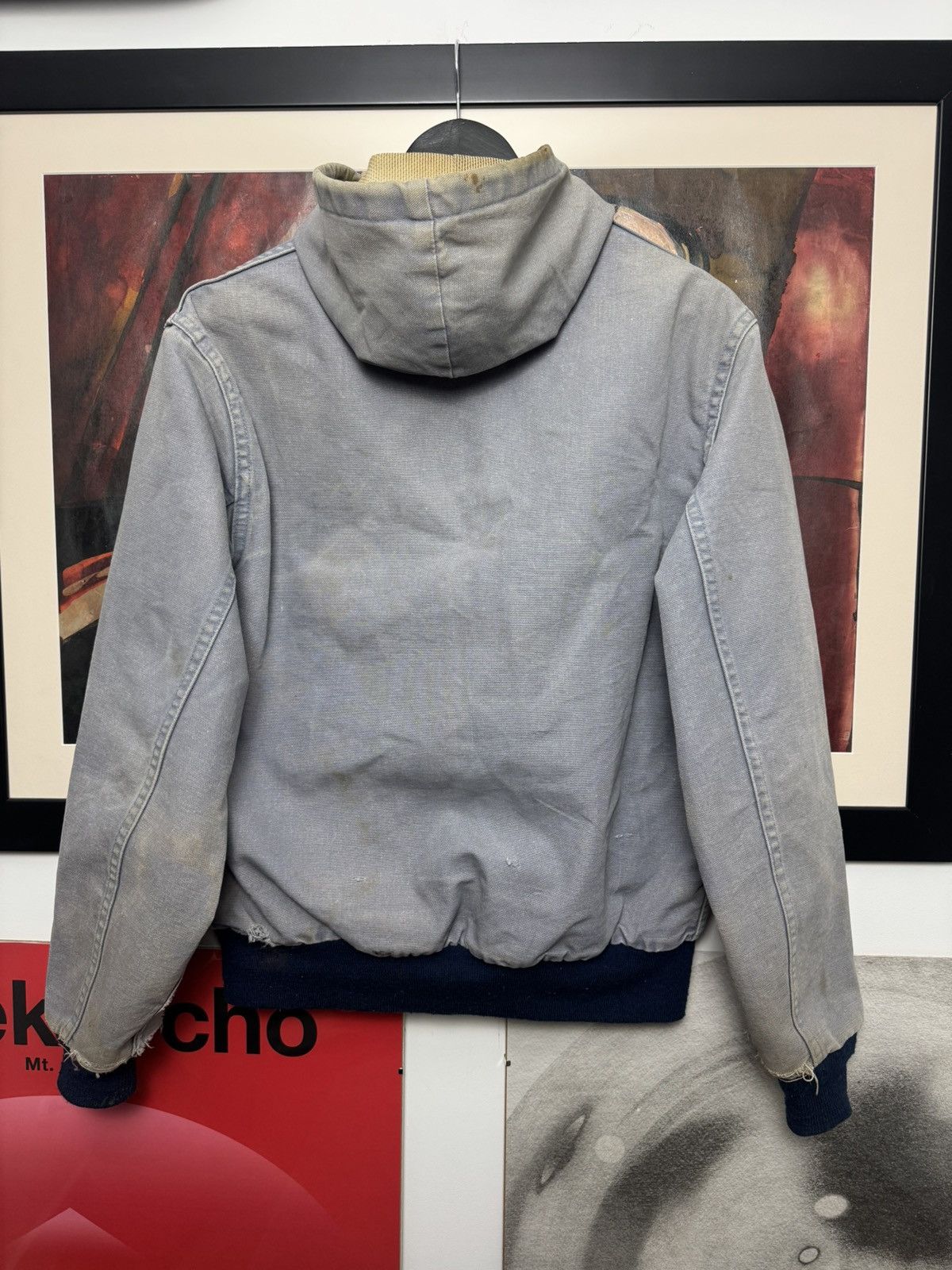 Carhartt Vintage 90s Carhartt Active Jacket Detroit Distressed Work Size US M / EU 48-50 / 2 - 7 Thumbnail