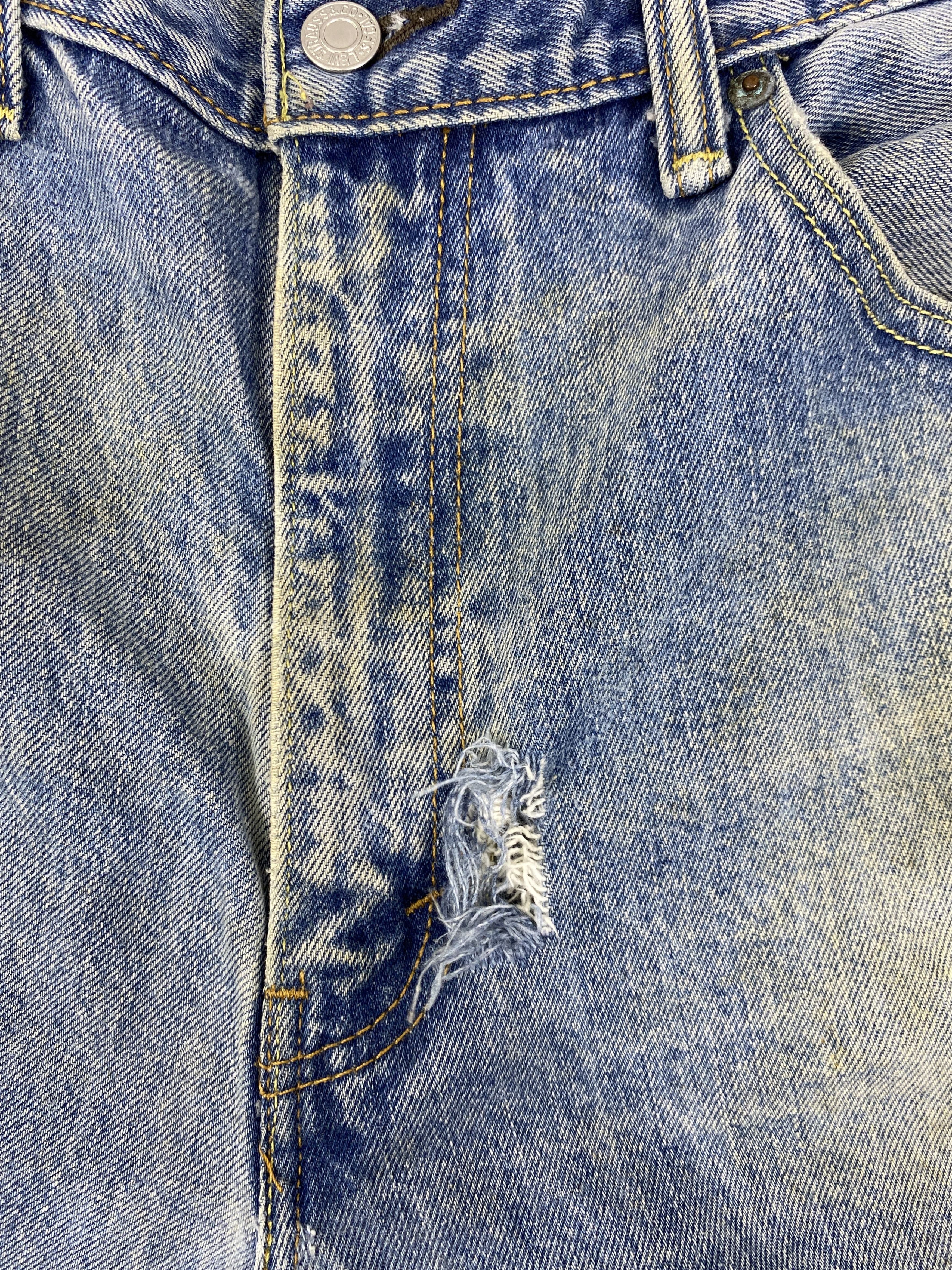 Levi's Mid Blue Wash Vintage Levi's 505 Jeans 40x31 Denim JN1907 Size US 40 / EU 56 - 15 Thumbnail