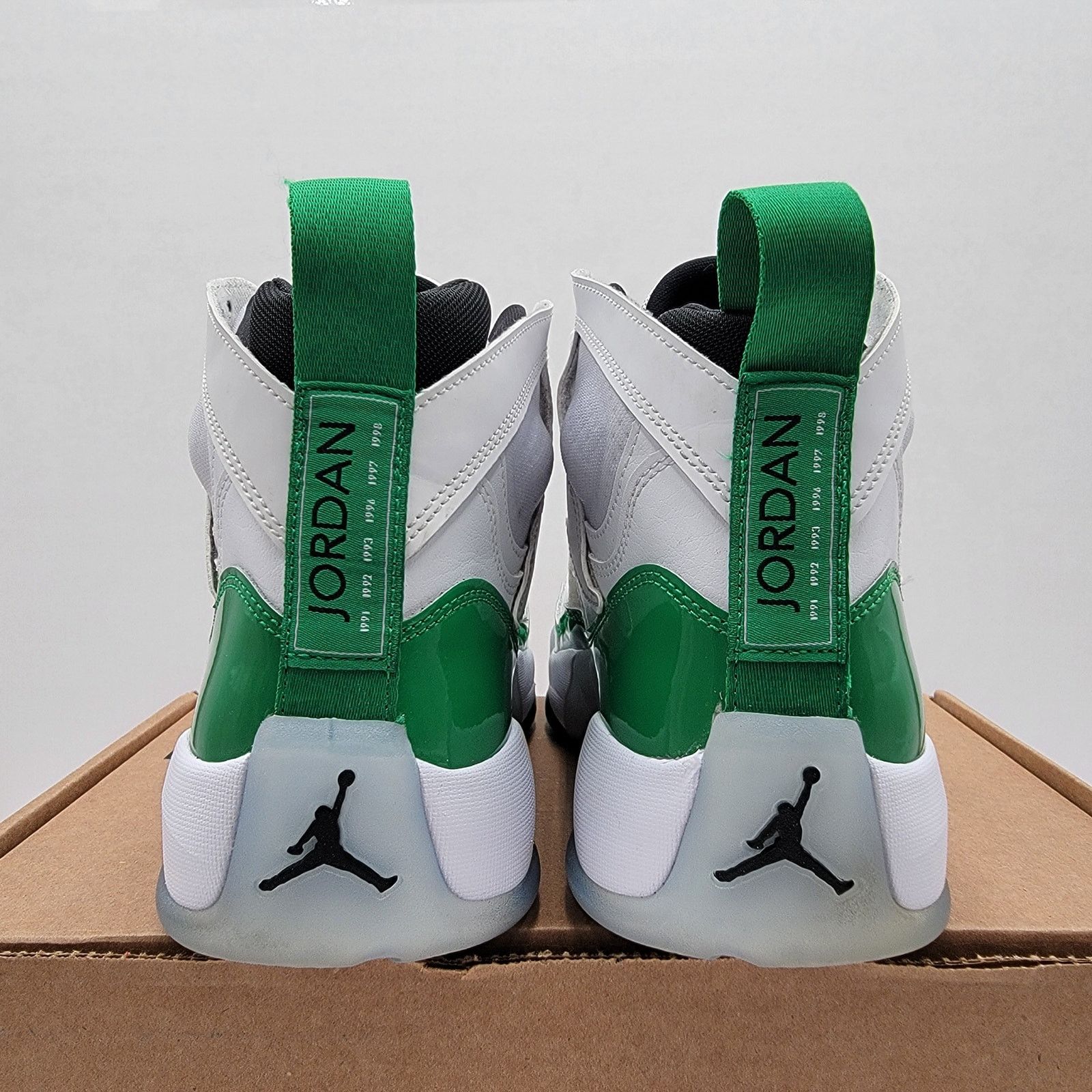 Nike Nike Jumpman Two Trey 'White Lucky Green' Men Sz 10.5 DJ1925 Size US 10.5 / EU 43-44 - 4 Thumbnail