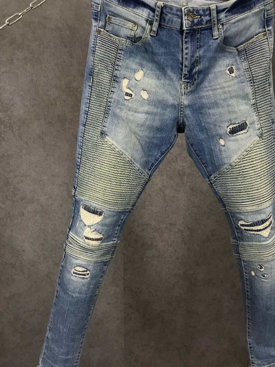 Represent Clo. Represent distressed biker jeans Size US 30 / EU 46 - 3 Thumbnail