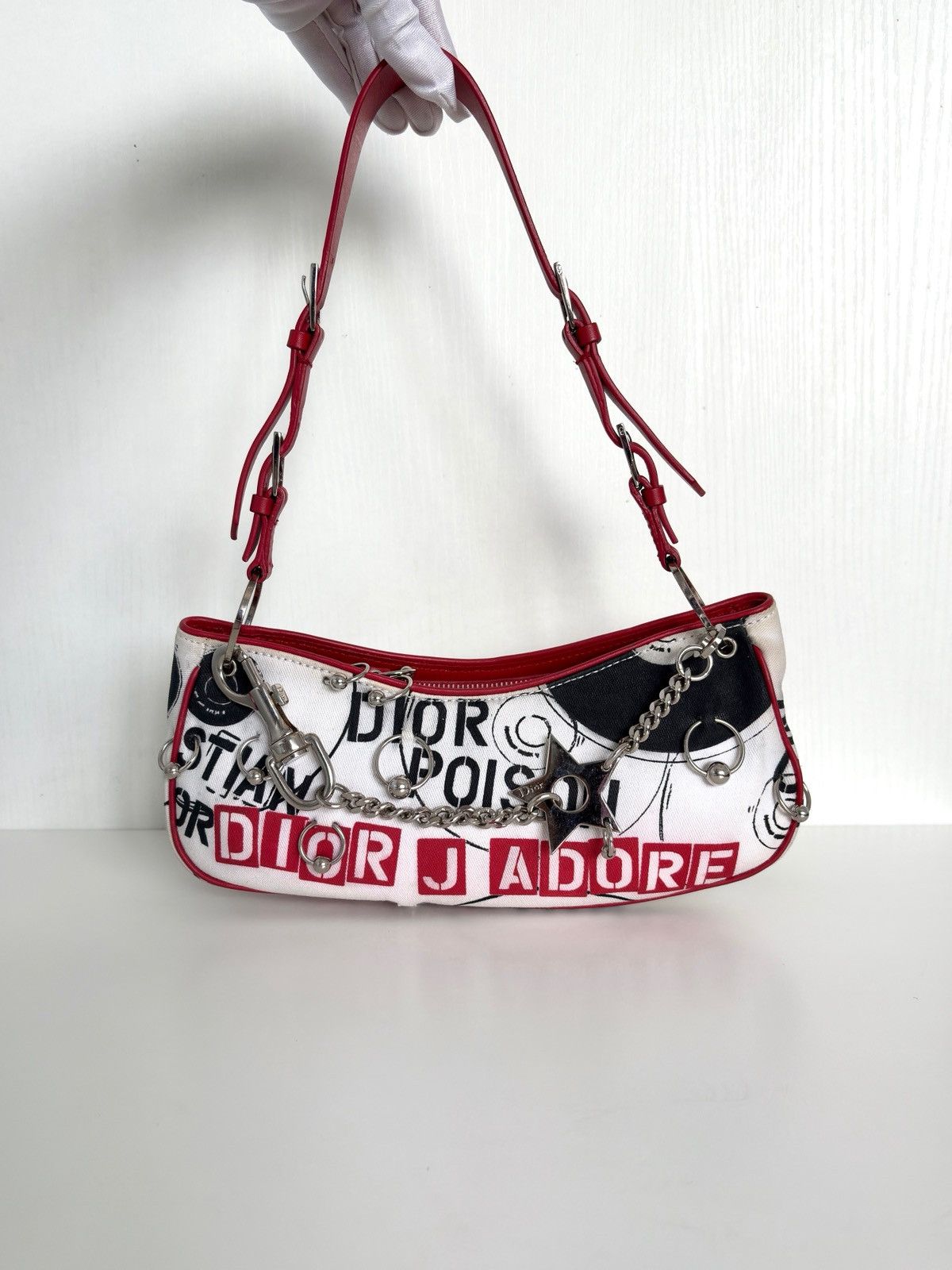 Dior Christian Dior Hardcore Pierced Shoulder Bag Size ONE SIZE - 1 Thumbnail