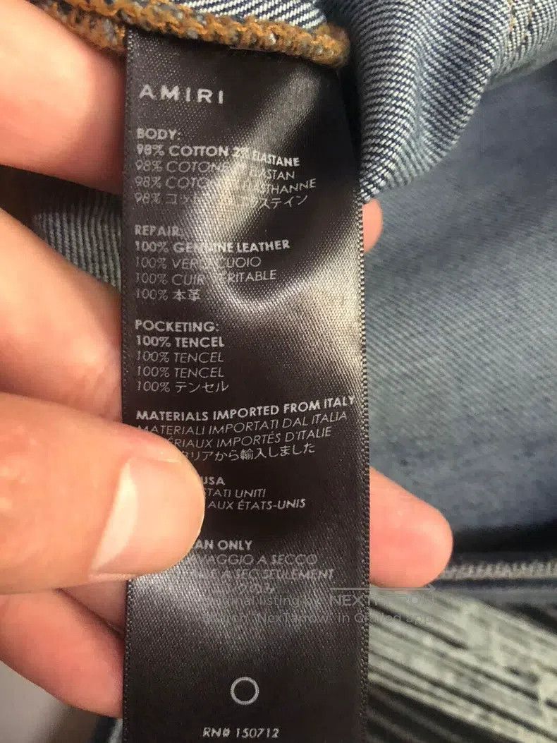 Amiri Amiri jeans Size US 32 / EU 48 - 7 Thumbnail