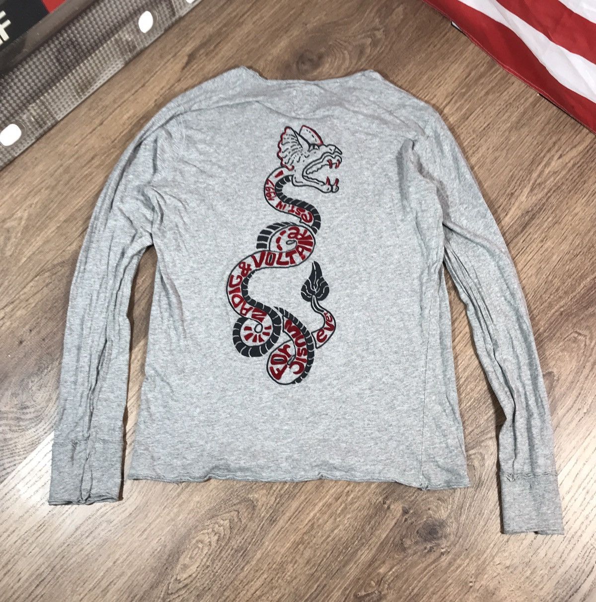 Zadig & Voltaire Zadig & Voltarie Y2k Style Long Sleeve Size US S / EU 44-46 / 1 - 1 Thumbnail