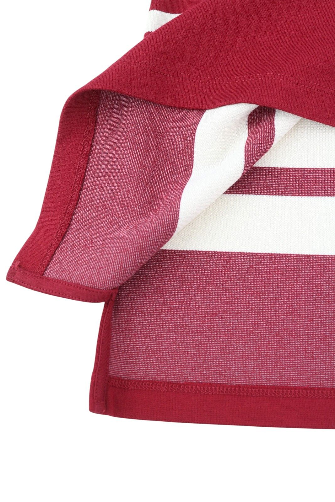 Gant STRIPED SHIFT XS Burgundy Round Neck Dress 85005 Size XS / US 0-2 / IT 36-38 - 6 Thumbnail