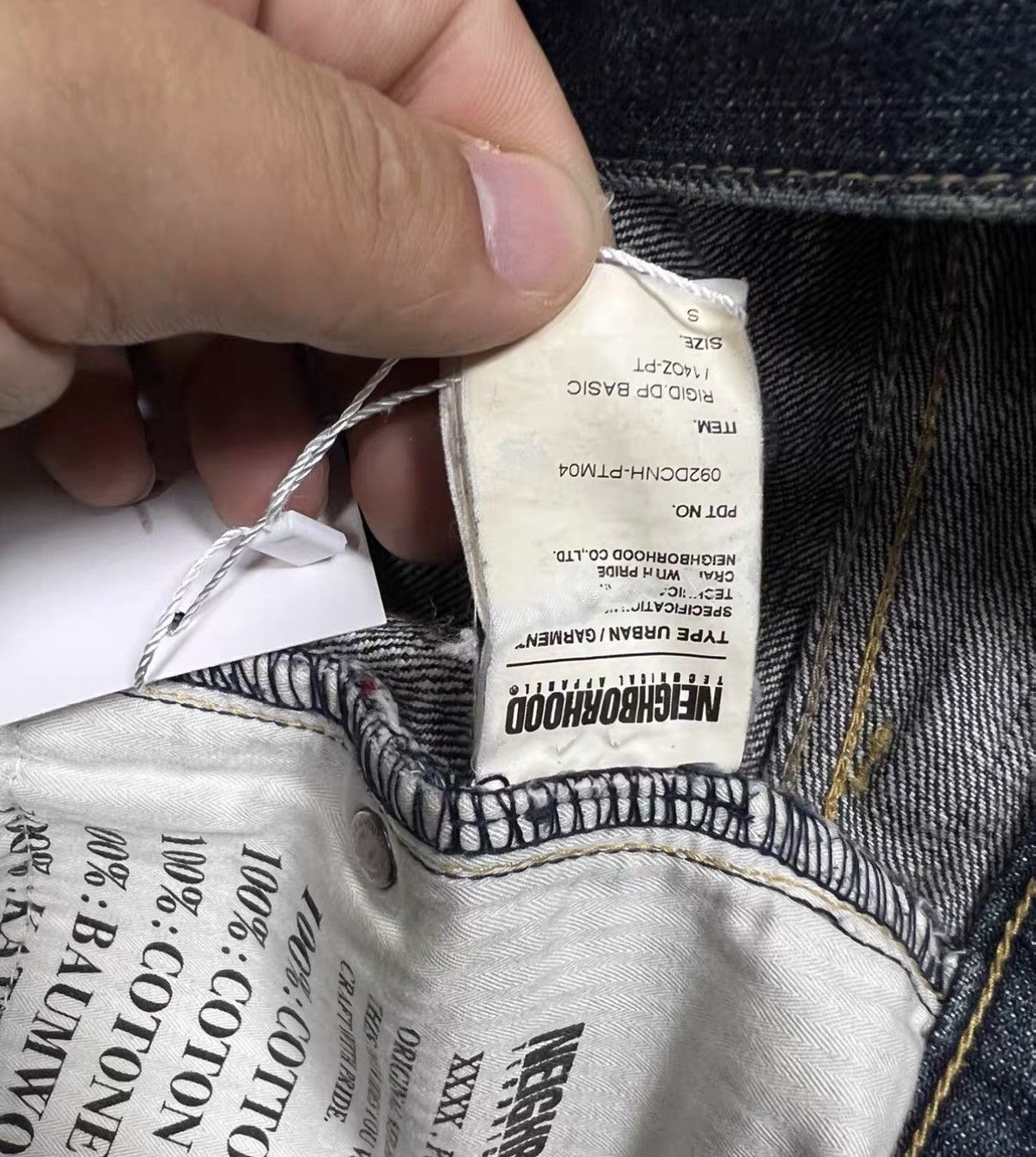 Neighborhood Neighborhood 09 Selvage Raw Denim J16 Size US 32 / EU 48 - 6 Thumbnail