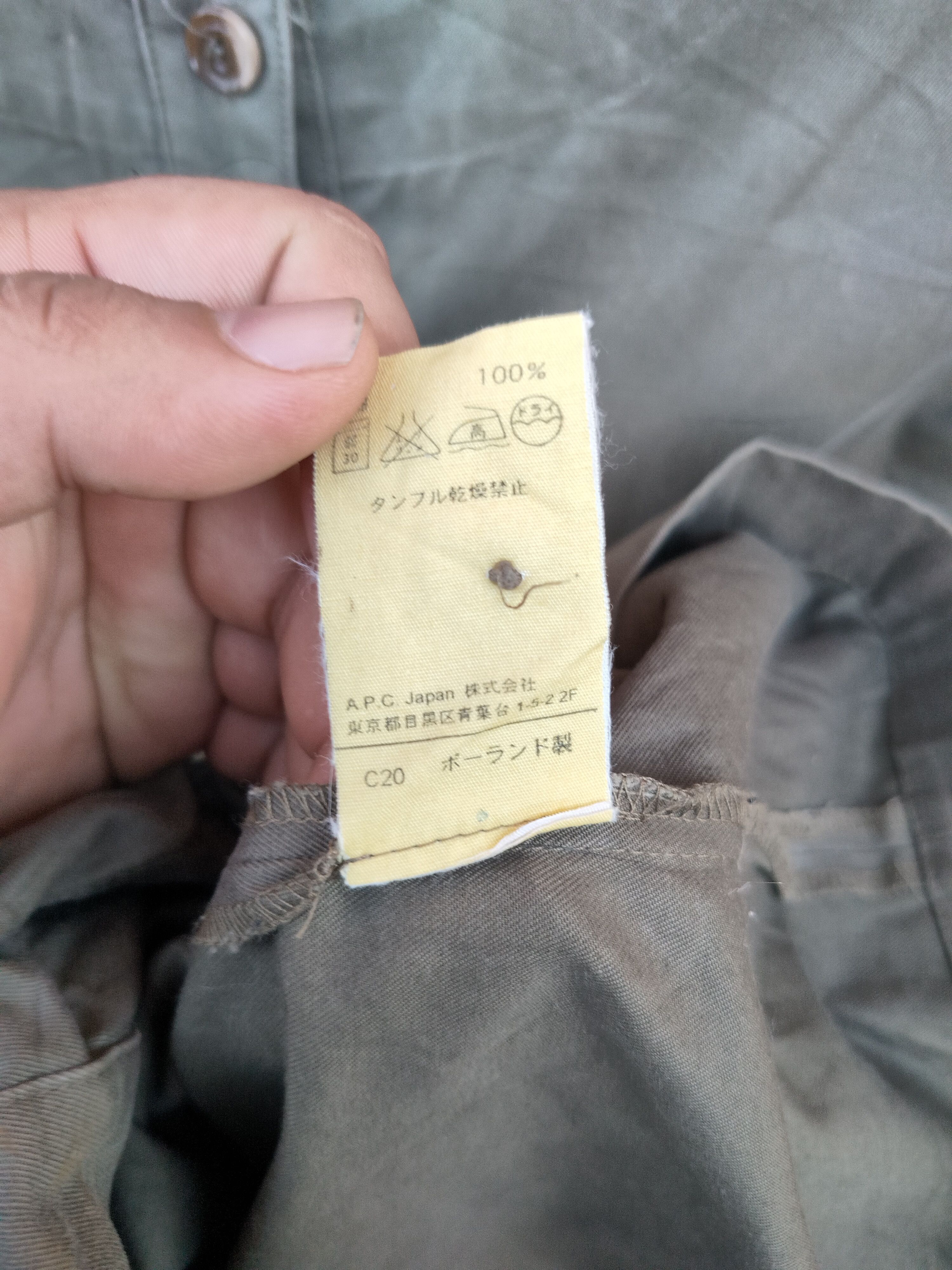 A.P.C. A.P.C BUTTON UP SHIRT Size M / US 6-8 / IT 42-44 - 8 Thumbnail