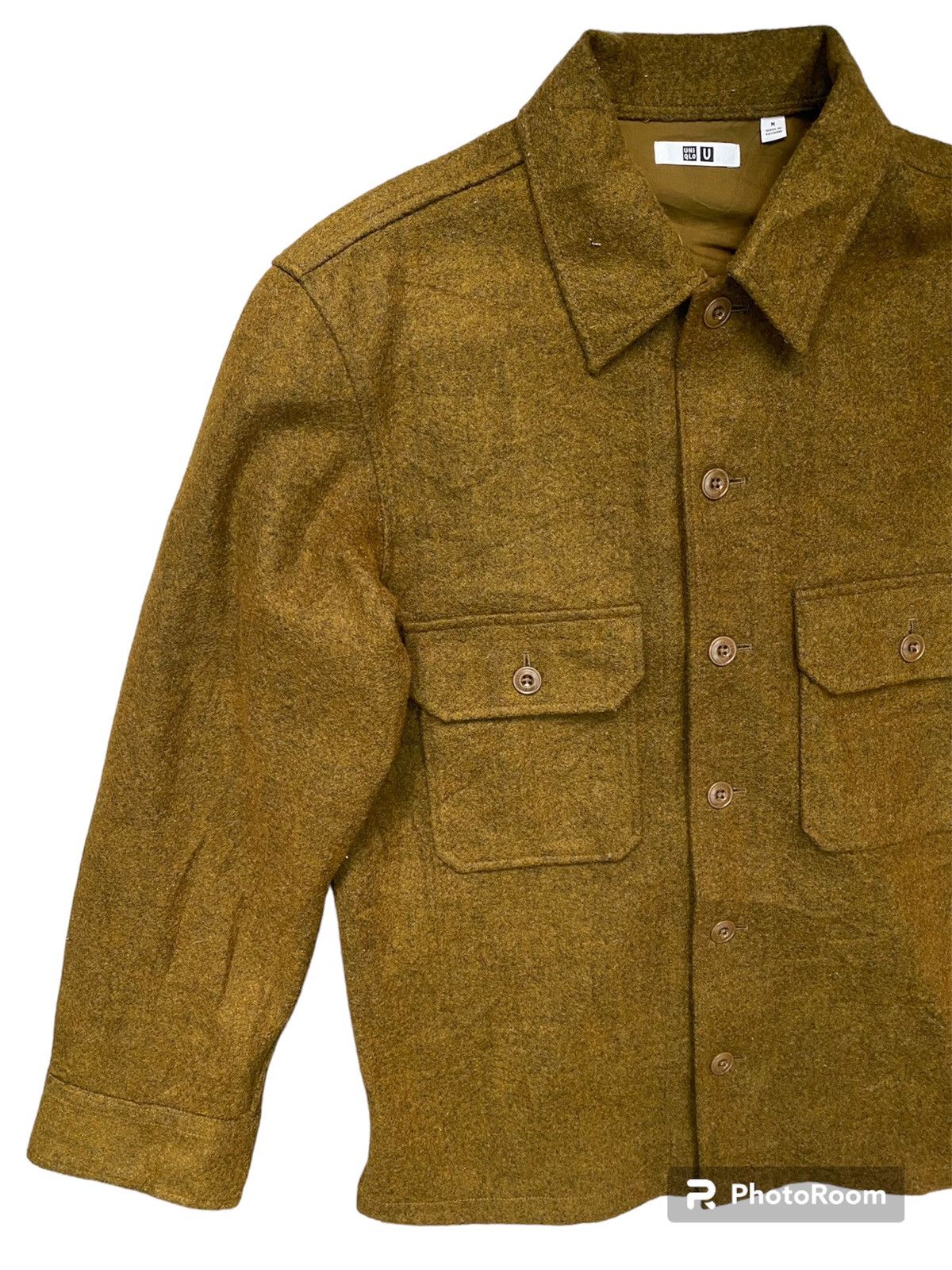 Undercover × Uniqlo Undercover Double Pocket Wool Shirts Size US M / EU 48-50 / 2 - 2 Thumbnail