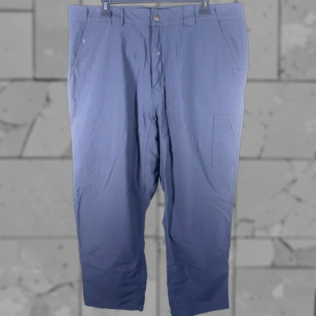 Vintage Blackhawk Warrior Wear Navy Blue Nylon Pants Mens 40x30 Chino Regular Navy Blue Military Tactical Pants Mens Size US 40 / EU 56 - 1 Thumbnail