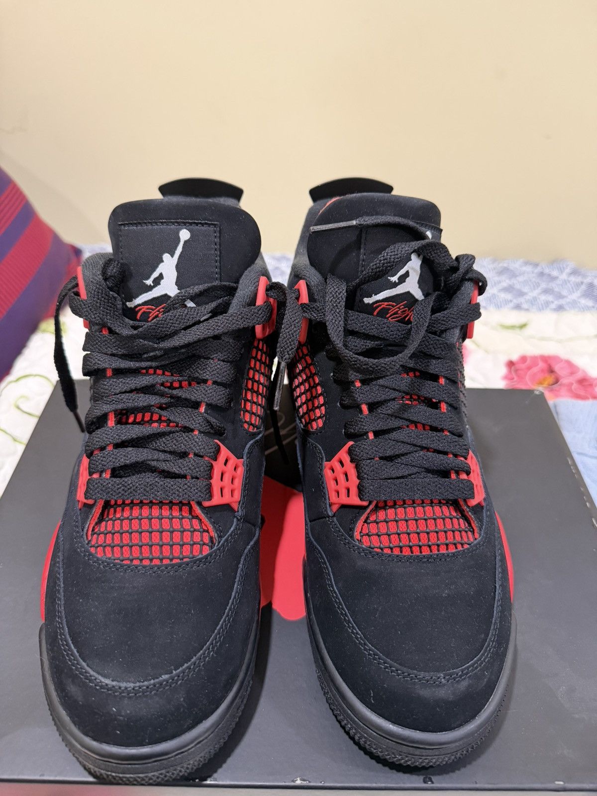 Jordan Brand Black Red thunder 11s Size US 9 / EU 42 - 12 Thumbnail