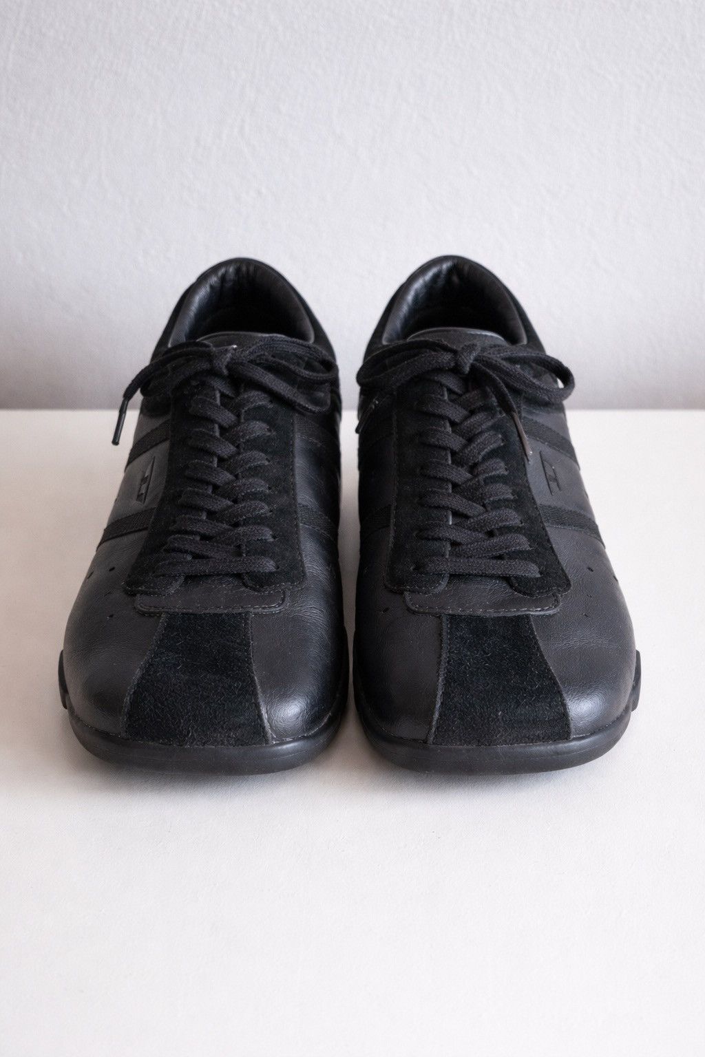 Diesel Diesel Evelyn All Triple Black Lace Up Shoes Square Toe Size US 7.5 / IT 37.5 - 6 Thumbnail