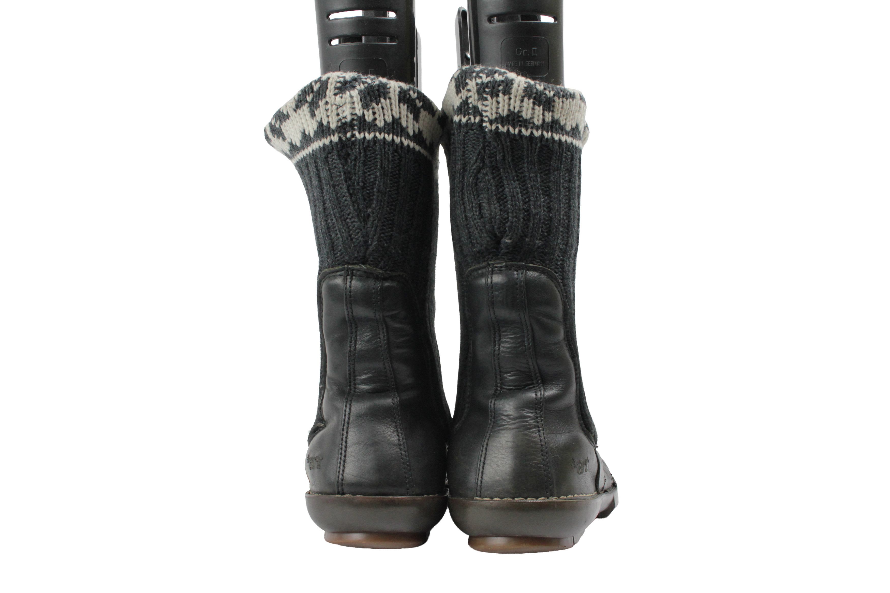 Japanese Brand The Art Company 00S Y2K Avant Garde Goblin Knit Boots Size US 8 / EU 41 - 12 Thumbnail