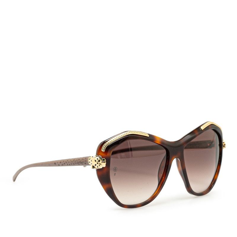 Cartier Cartier Cartier Panthere Plastic Sunglasses Plastic Sunglasses in Very Good Condition Size ONE SIZE - 1 Thumbnail