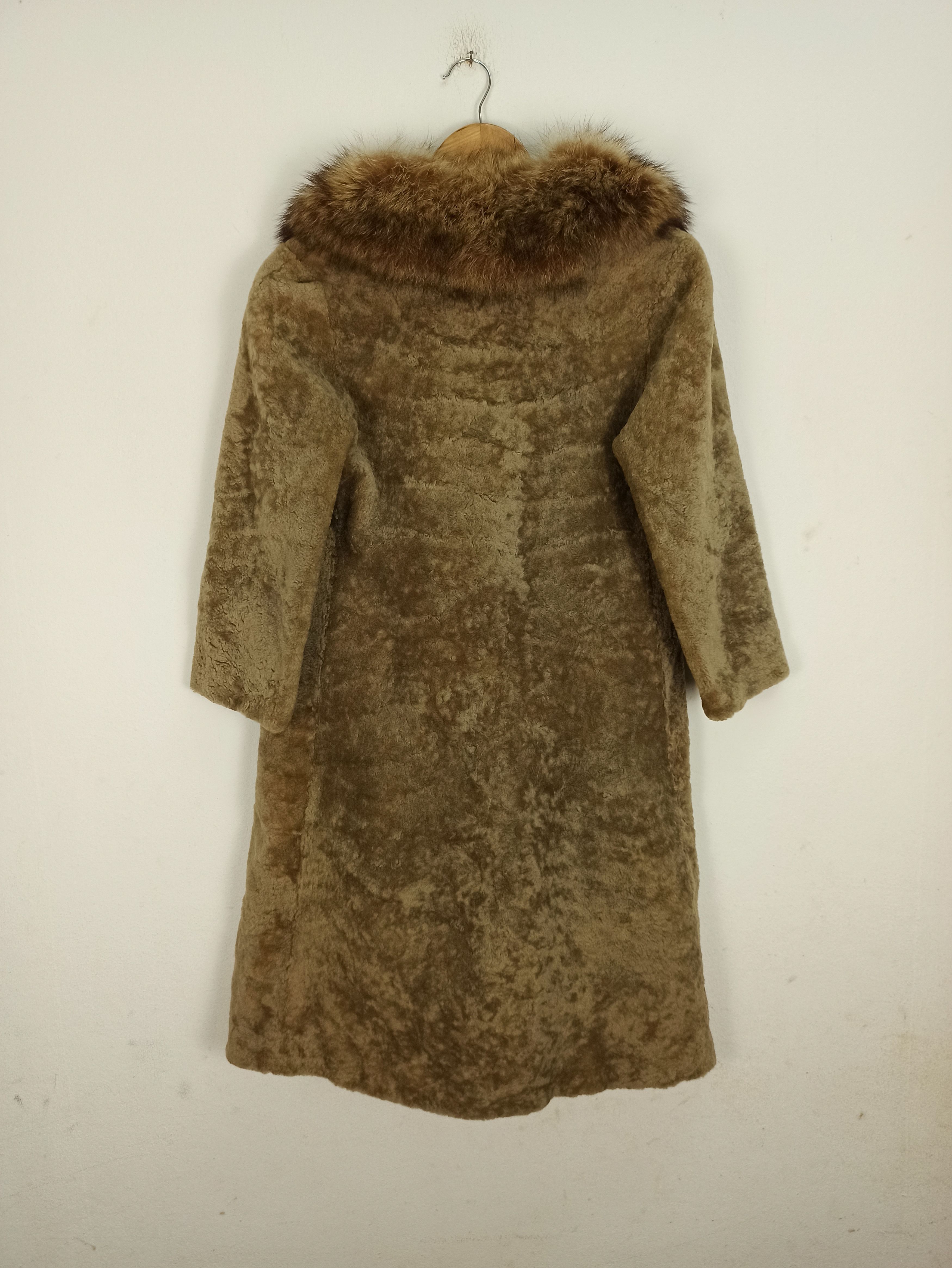 Japanese Brand Vintage San Marco Fur Winter Jacket Luxury Size S / US 4 / IT 40 - 4 Thumbnail