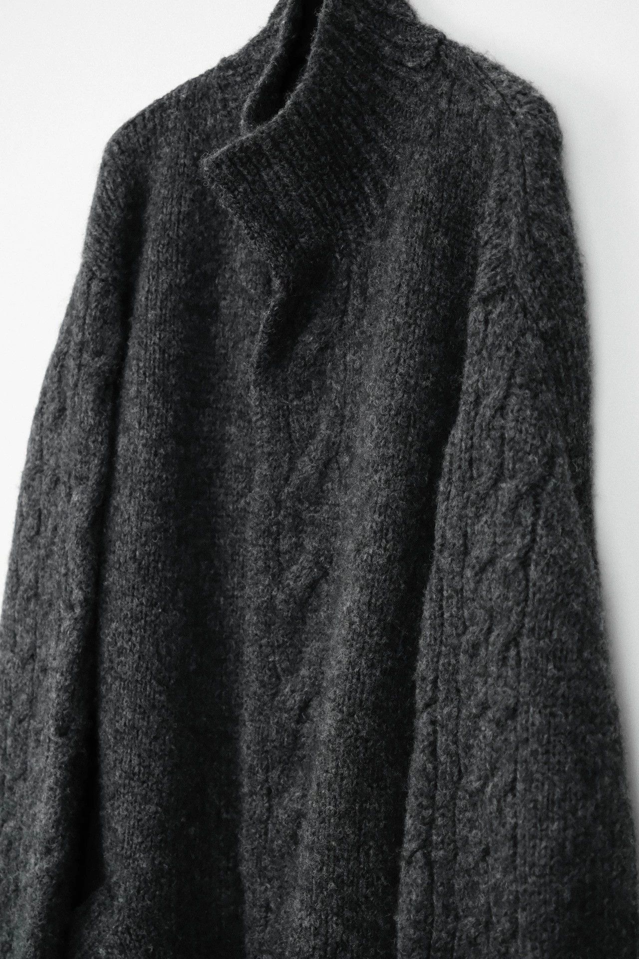 Yohji Yamamoto Yohji Yamamoto 99aw Musician High Neck Alpaca Cardi M Size US M / EU 48-50 / 2 - 6 Thumbnail