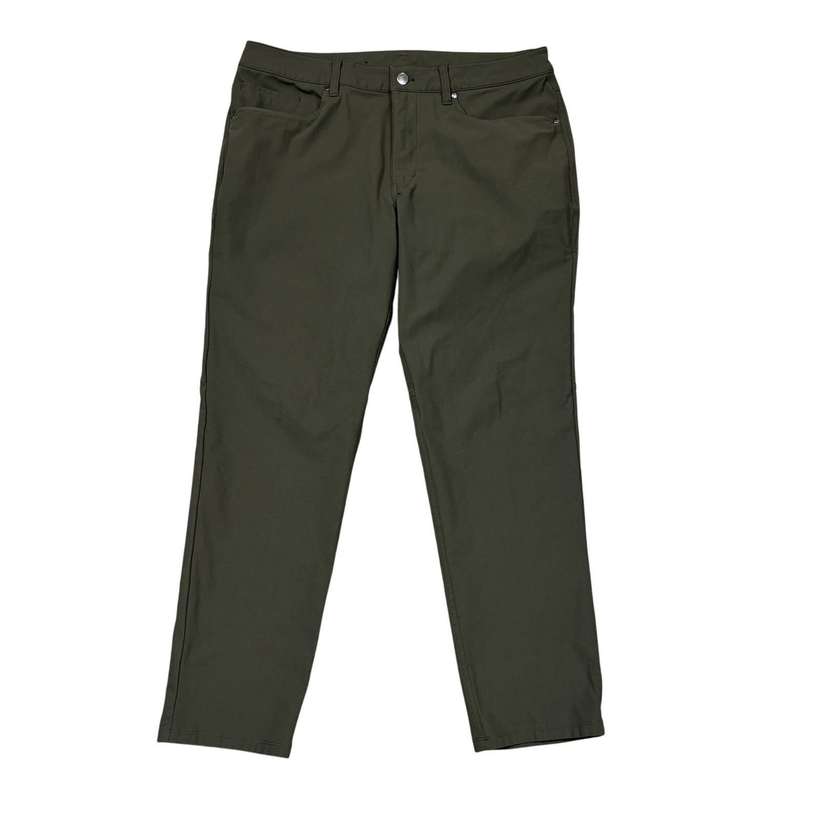Lululemon Lululemon Athletica ABC Classic Fit 5 Pocket Pants Men's 34 Size US 34 / EU 50 - 1 Thumbnail