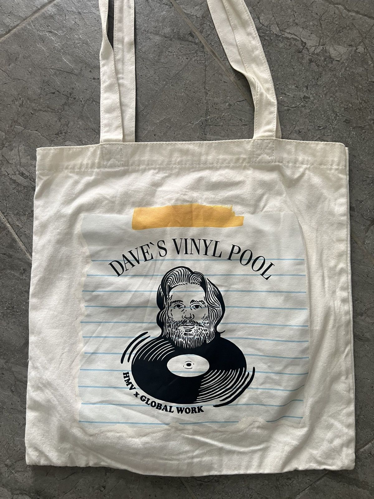 Global Work HMV x Global Work Daves's Vinyl Pool tote bag Size ONE SIZE - 2 Thumbnail