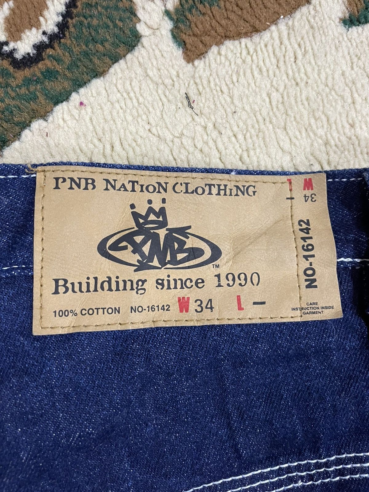 Chance The Rapper × Shorty's Skateboards Streetwear Baggy PNB Nation Rapper Jeans Size US 34 / EU 50 - 20 Thumbnail