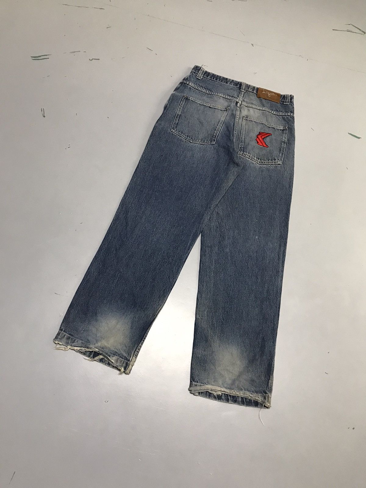 Karl Kani Vintage Karl Kani painted denim Size US 34 / EU 50 - 10 Thumbnail