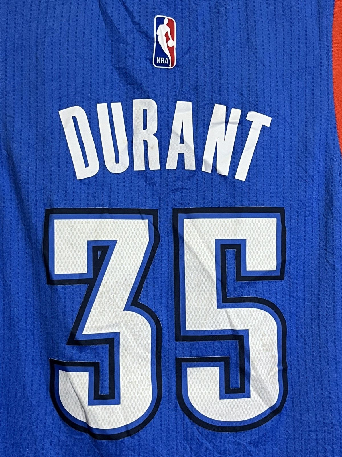 Adidas ADIDAS KEVIN DURANT #35 OKLAHOMA CITY THUNDER NBA JERSEY Size US M / EU 48-50 / 2 - 4 Thumbnail