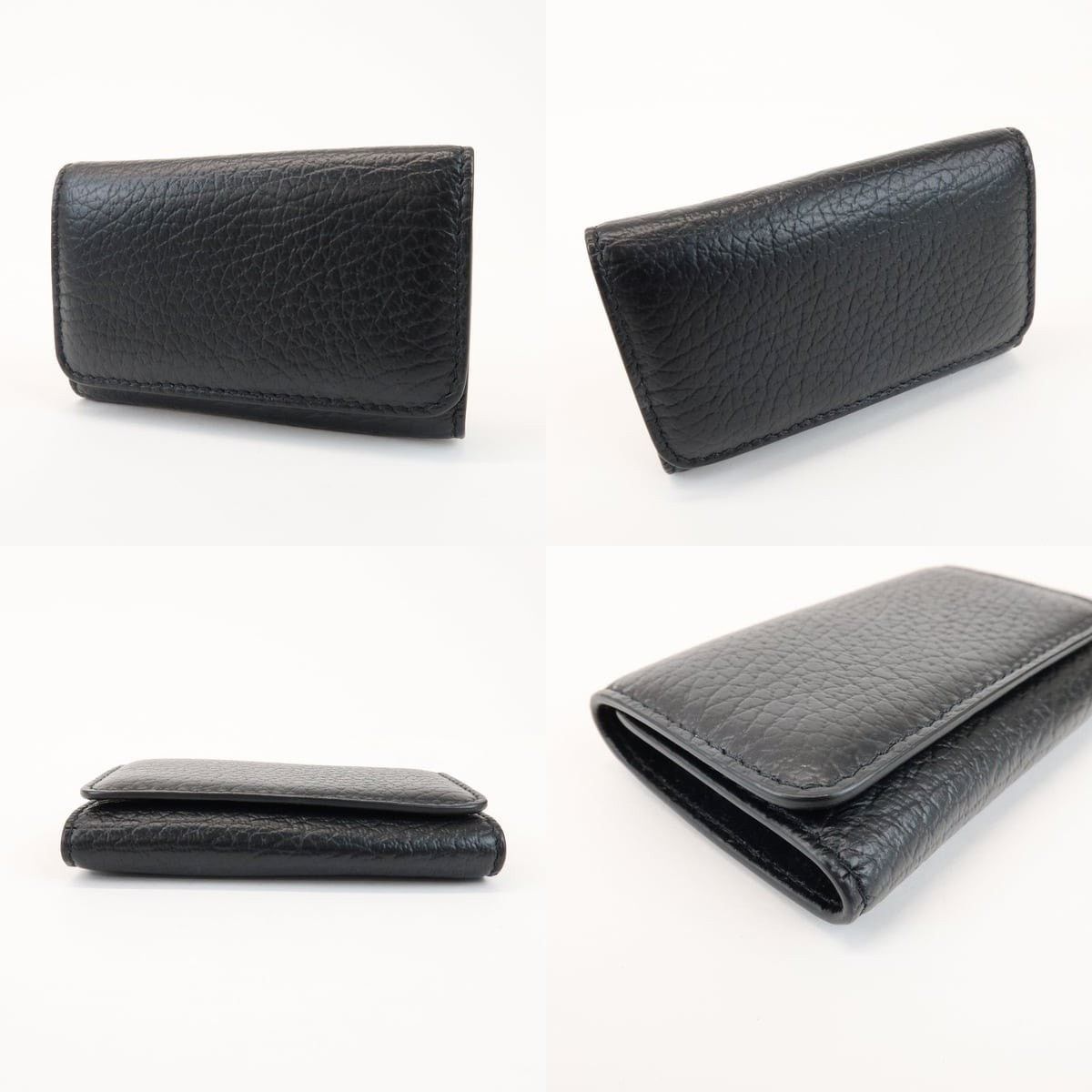Maison Margiela Maison Margiela Calfskin Key Holder Black Size ONE SIZE - 3 Thumbnail