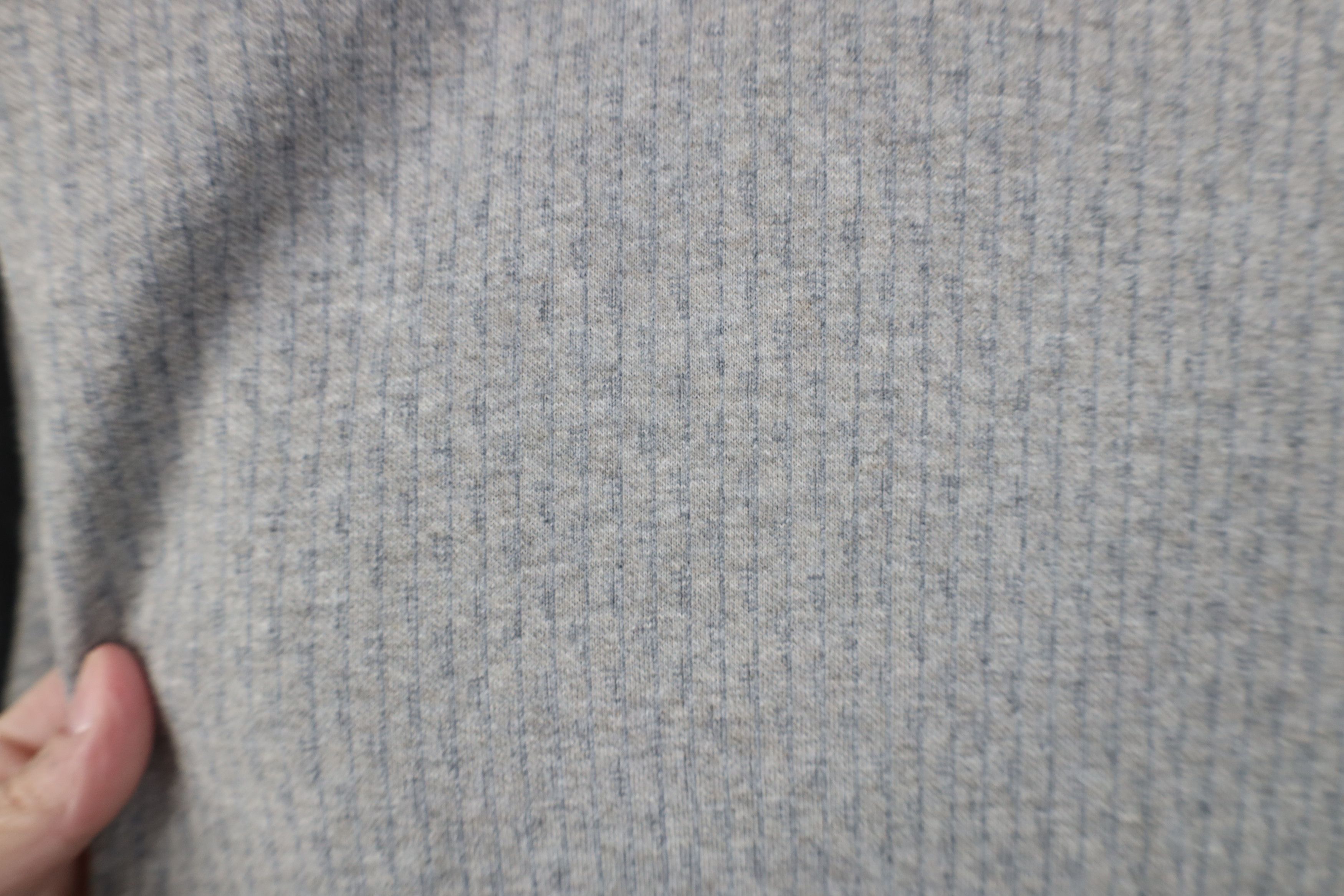 Vintage Vintage 90s Streetwear Knit Long Sleeve Rugby Polo Gray Size US L / EU 52-54 / 3 - 5 Thumbnail
