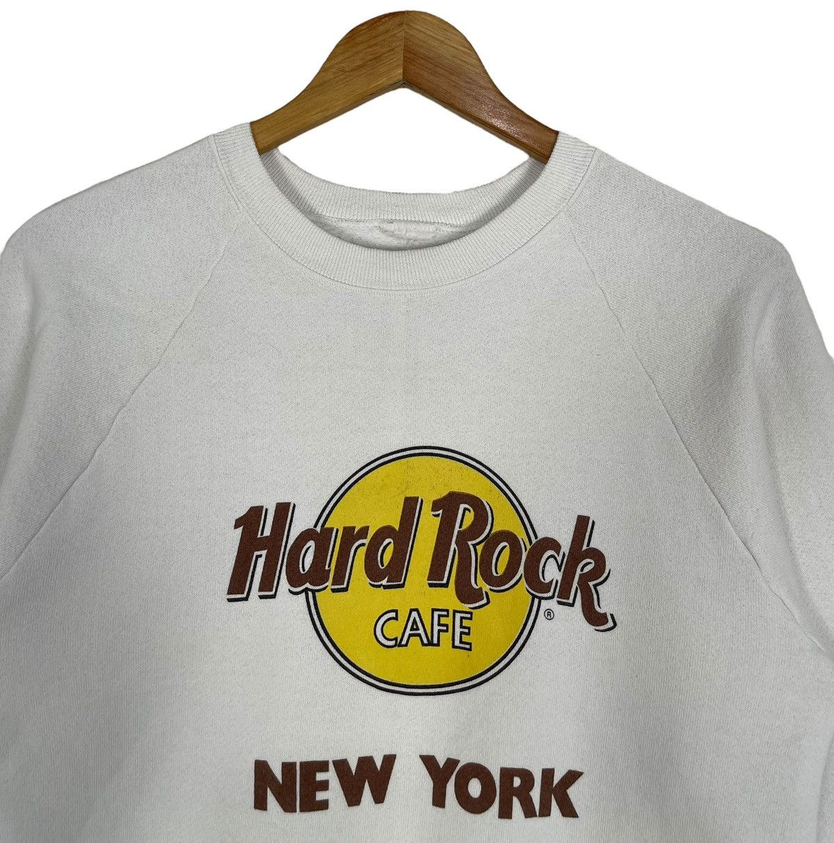 Hard Rock Cafe × Vintage 80s Vintage Hard Rock New York Sweatshirt Size US S / EU 44-46 / 1 - 4 Thumbnail