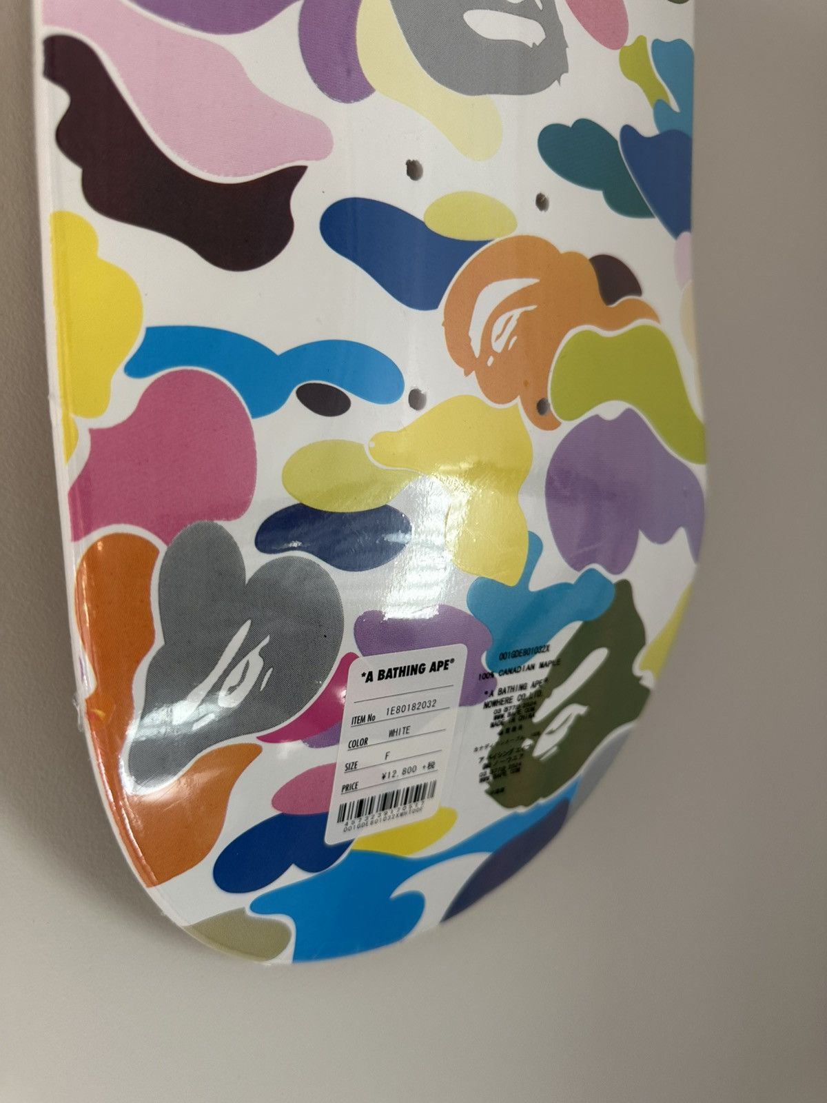 Bape Bape multi camo skateboard Size ONE SIZE - 2 Thumbnail