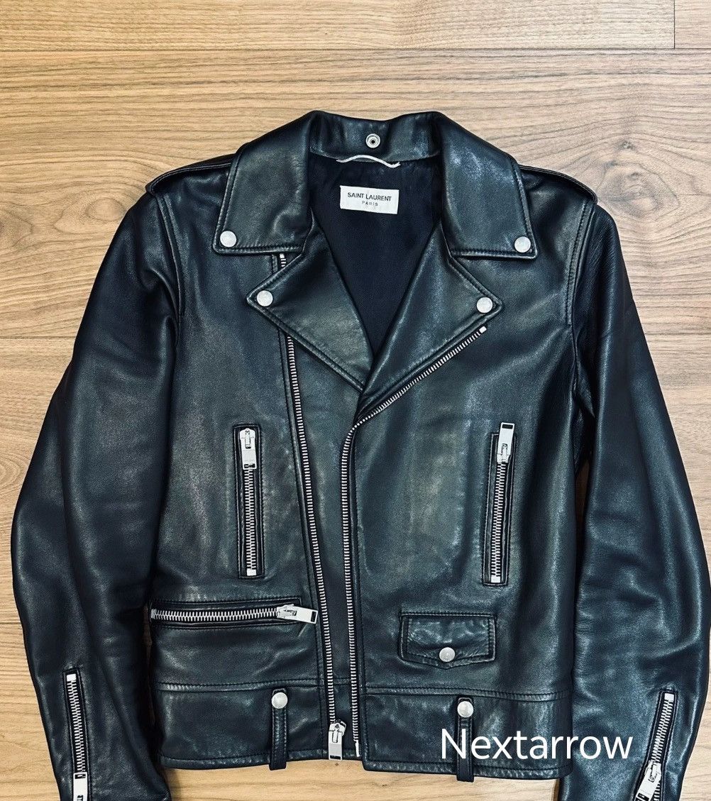 Saint Laurent Paris × Yves Saint Laurent Saint Laurent leather jacket2412-Nextarrow Size US XS / EU 42 / 0 - 1 Thumbnail