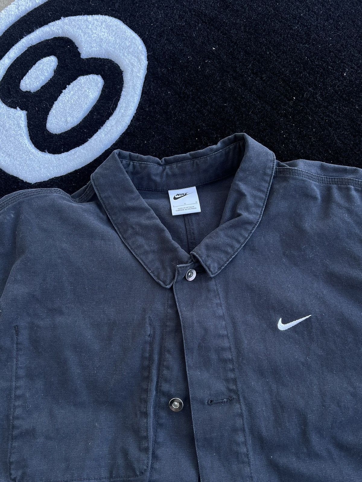 Vintage Nike Button Up Size US L / EU 52-54 / 3 - 1 Thumbnail
