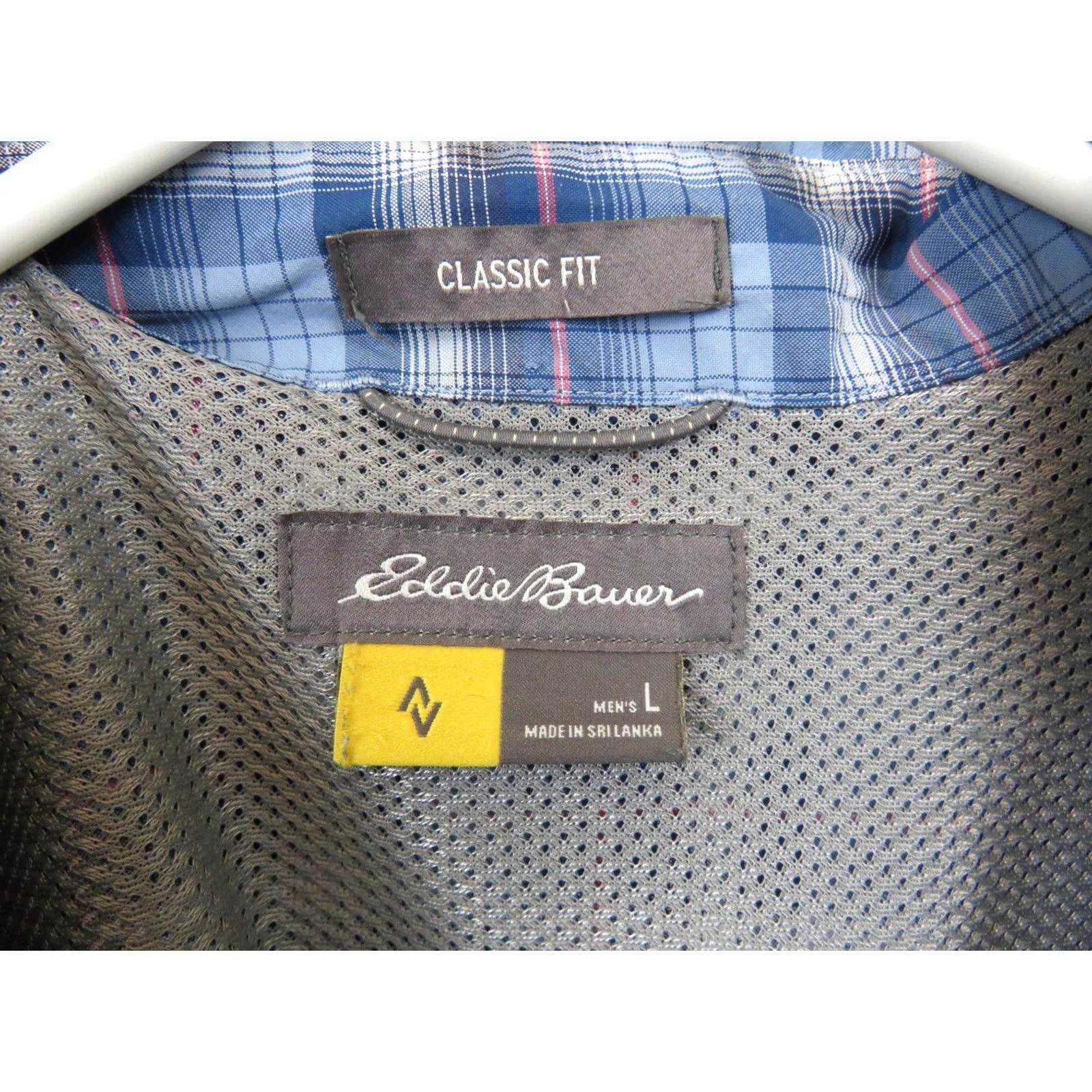 Eddie Bauer Eddie Bauer Shirt size L Short sleeve plaid Classic fit Button down sportswear Size US L / EU 52-54 / 3 - 4 Thumbnail