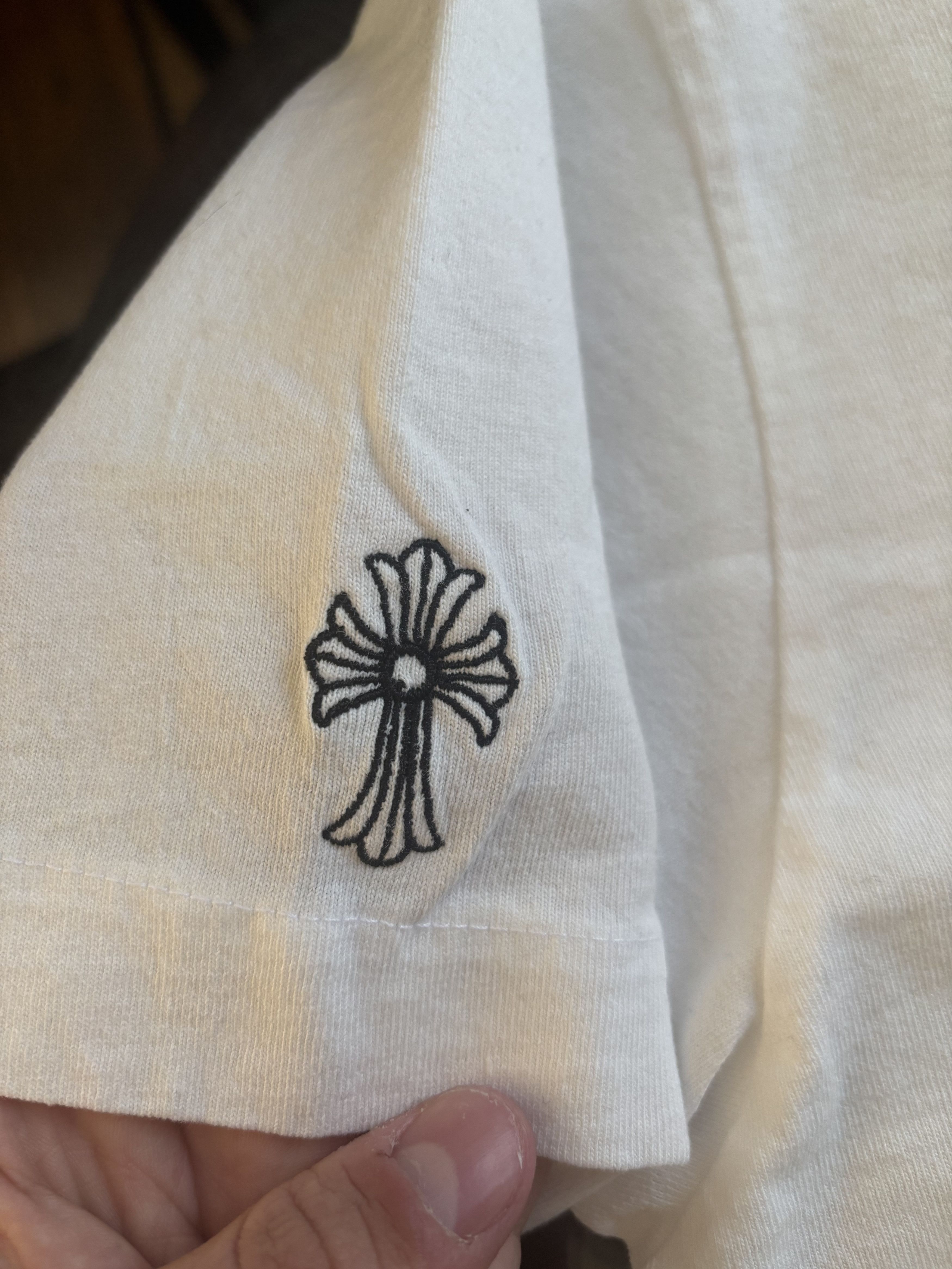 Chrome Hearts LIGHT WORK GRP Y NOT TEE SHIRT CHROME HEARTS Size US M / EU 48-50 / 2 - 3 Thumbnail