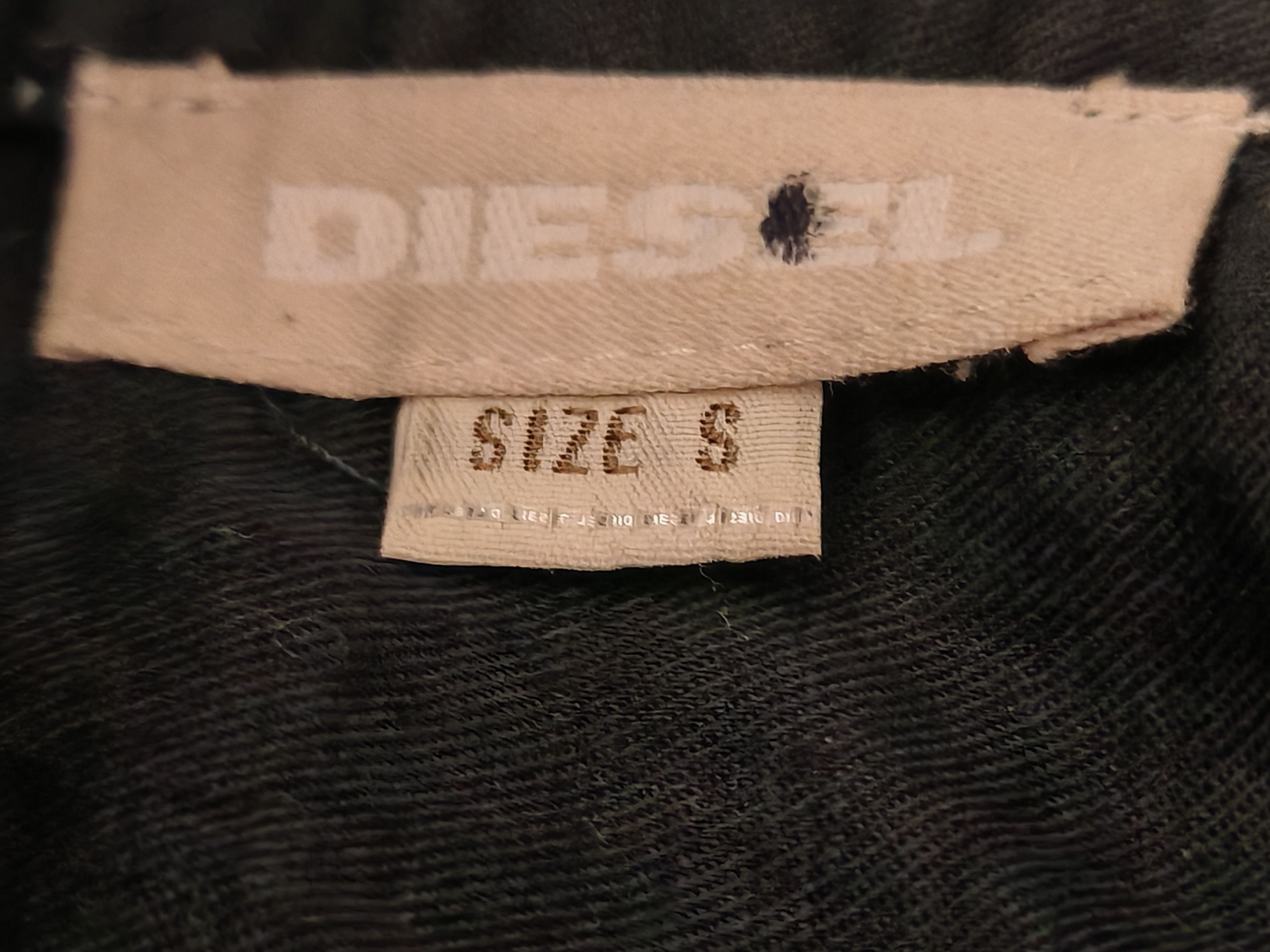 Diesel Rare VTG Diesel Linen Short Sleeve Shirt Military Style sz S Size US S / EU 44-46 / 1 - 5 Thumbnail