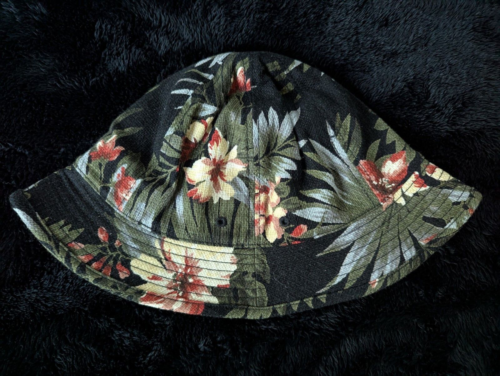 Neighborhood Hawaiian Bucket Hat (Black) Size ONE SIZE - 1 Thumbnail