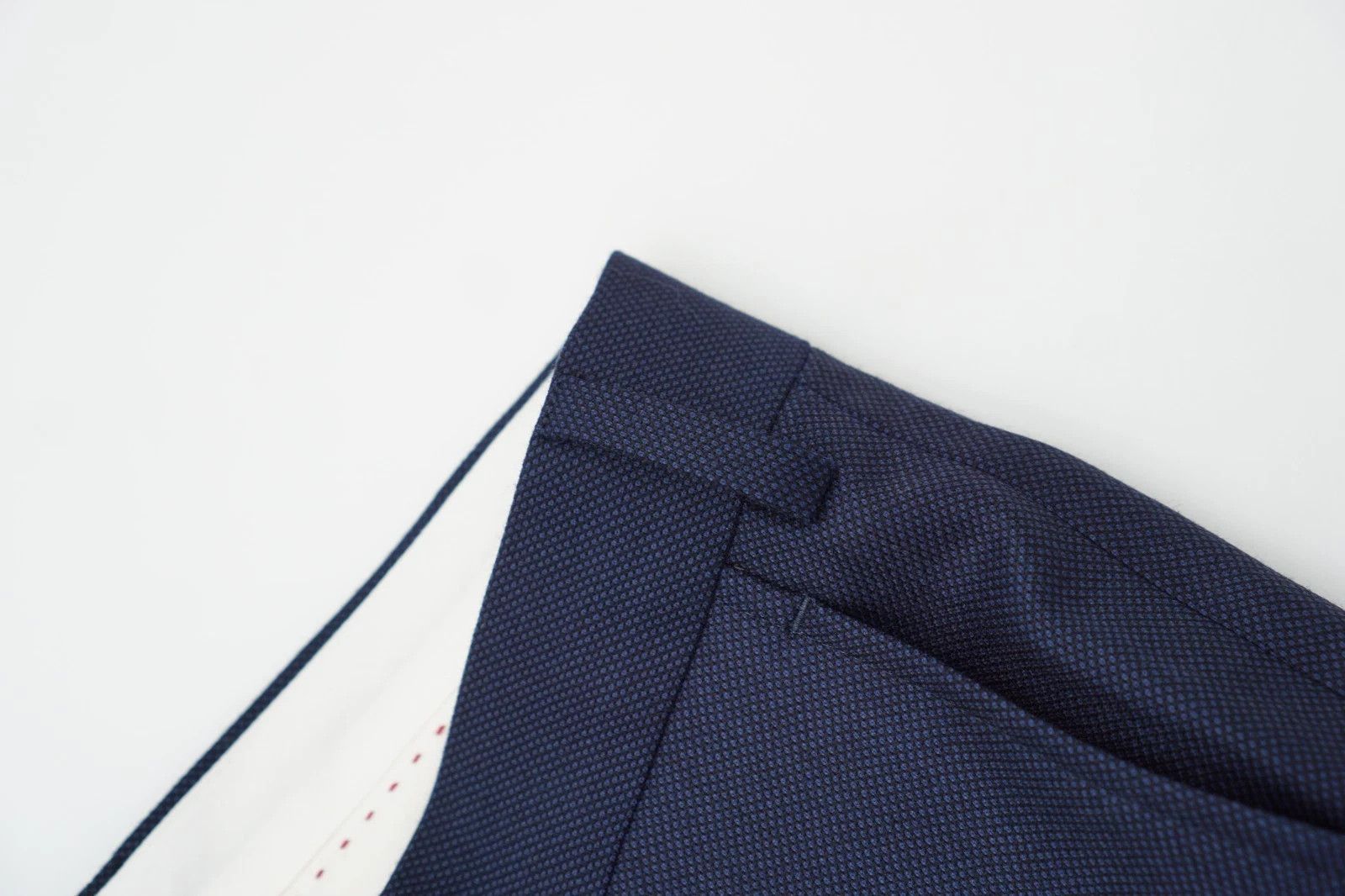 Suitsupply Men Suitsupply Pants Navy Blue Wool Sienna Size UK/US40 Size 40R - 5 Thumbnail