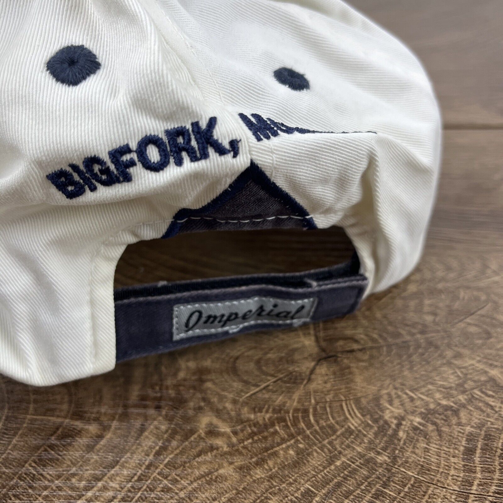 Other Eagle Bend Golf Club Hat Eagle Bend White Hat Adjustable Adu Size ONE SIZE - 11 Thumbnail