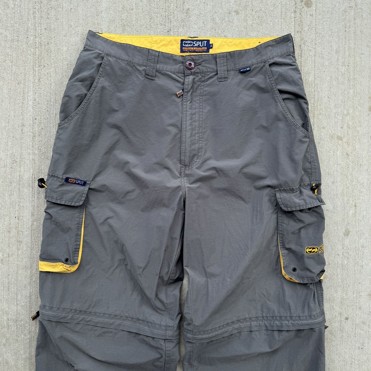 Vintage Vintage Split Cargo Pants Baggy Size US 34 / EU 50 - 3 Thumbnail