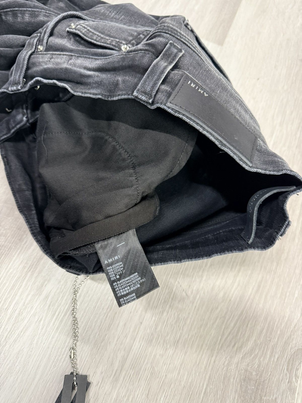Amiri Amiri Aged Black Jeans Size US 28 / EU 44 - 5 Thumbnail