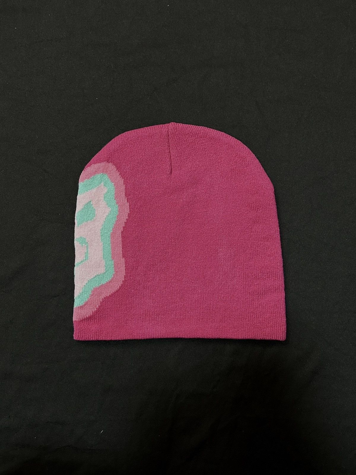 Japanese Brand Rare LWNT Cotton Candy No Cuff Knit Beanie Hats OS Size ONE SIZE - 4 Thumbnail