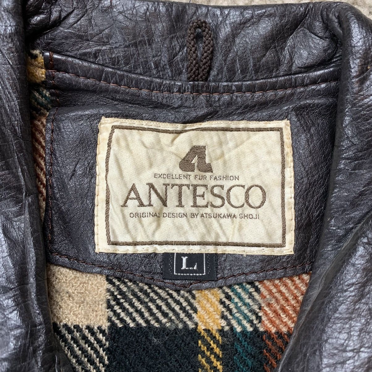 Other ANTESCO LEATHER JACKET Size US L / EU 52-54 / 3 - 11 Thumbnail