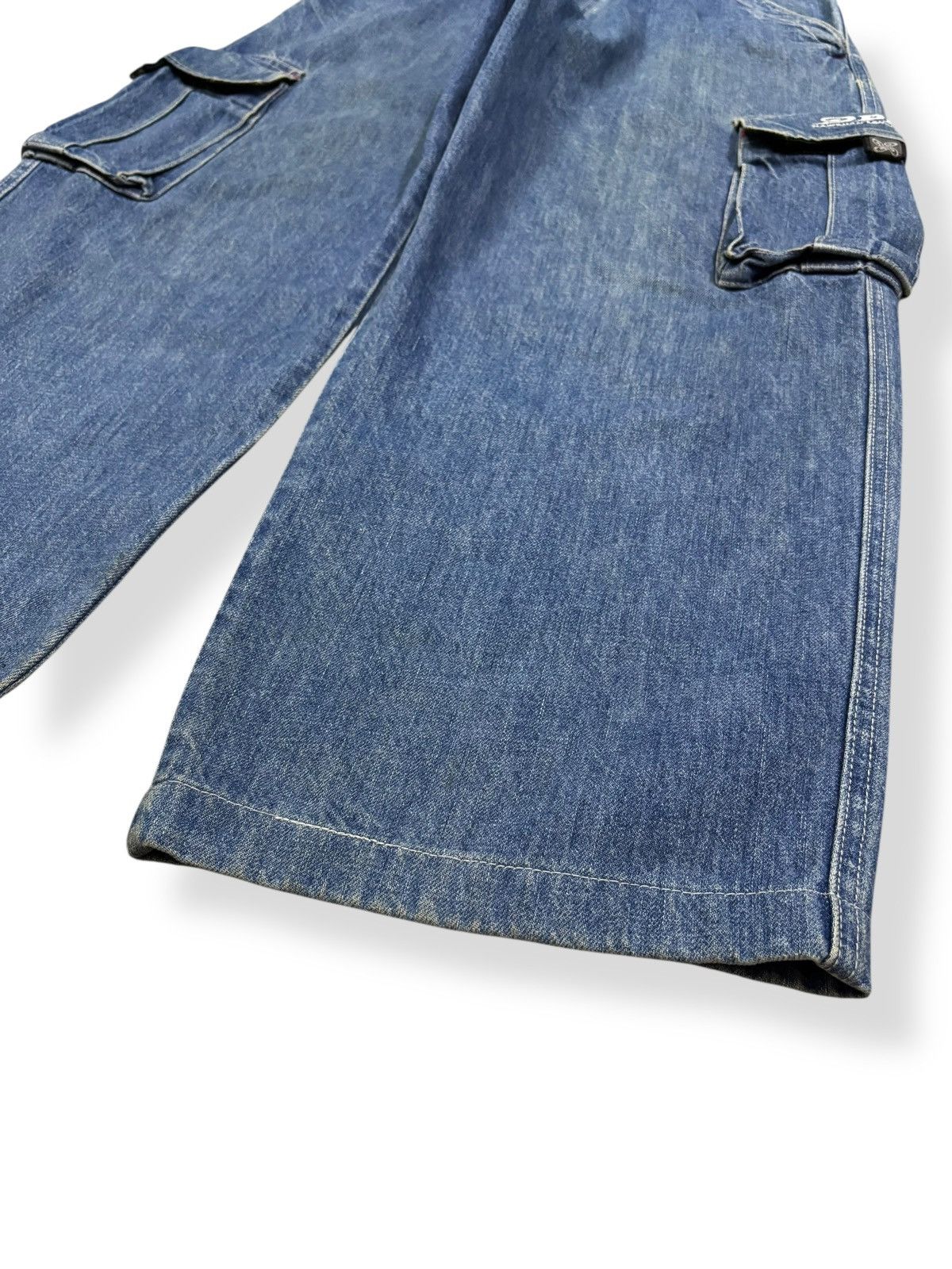 JNCO Vintage Y2K Japanese Brand Piko Baggy Cargo Jeans Size US 29 - 10 Thumbnail