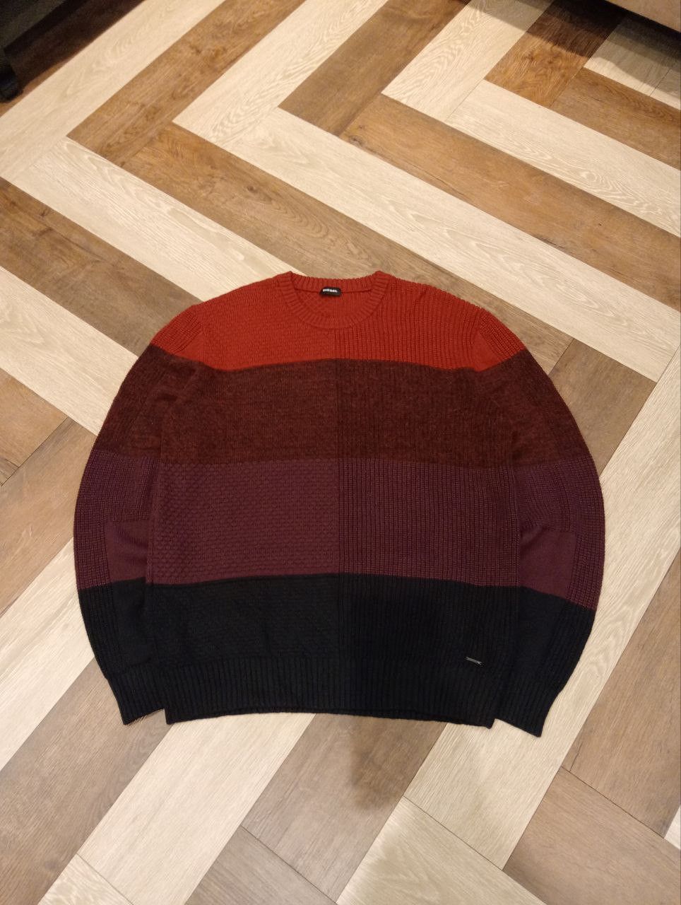Diesel DIESEL ACRYLIC+WOOL+COTTON+MOHAIR KNITTED SWEATER Size US XXL / EU 58 / 5 - 1 Thumbnail
