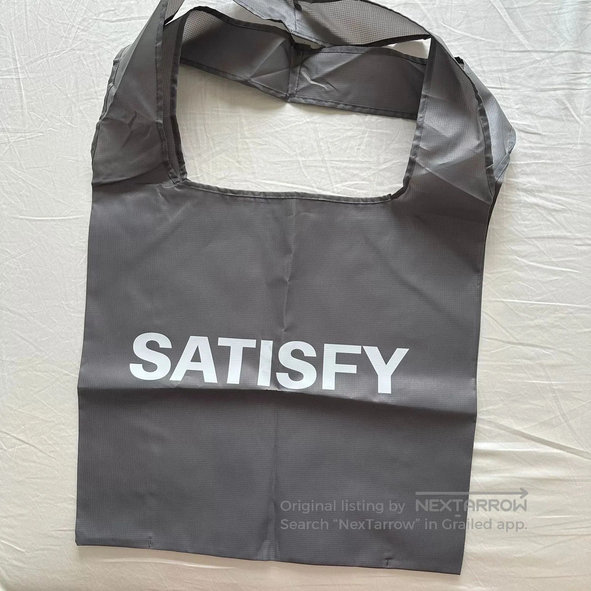 Other Satisfy Reflective Font Tote Bag. Size ONE SIZE - 1 Thumbnail