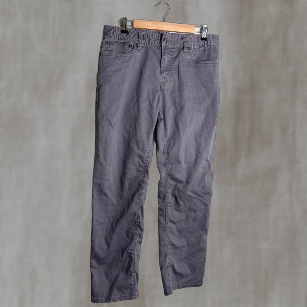 Prana prAna Slim Jeans Gray Wash 34x29 Mens SlimFit 34 Gray Skinny Regular Fit Size US 34 / EU 50 - 1 Thumbnail