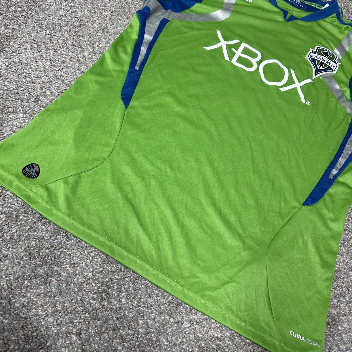 Adidas 2011 Seattle sounders fc mls marks #7 soccer jersey Size US L / EU 52-54 / 3 - 6 Thumbnail