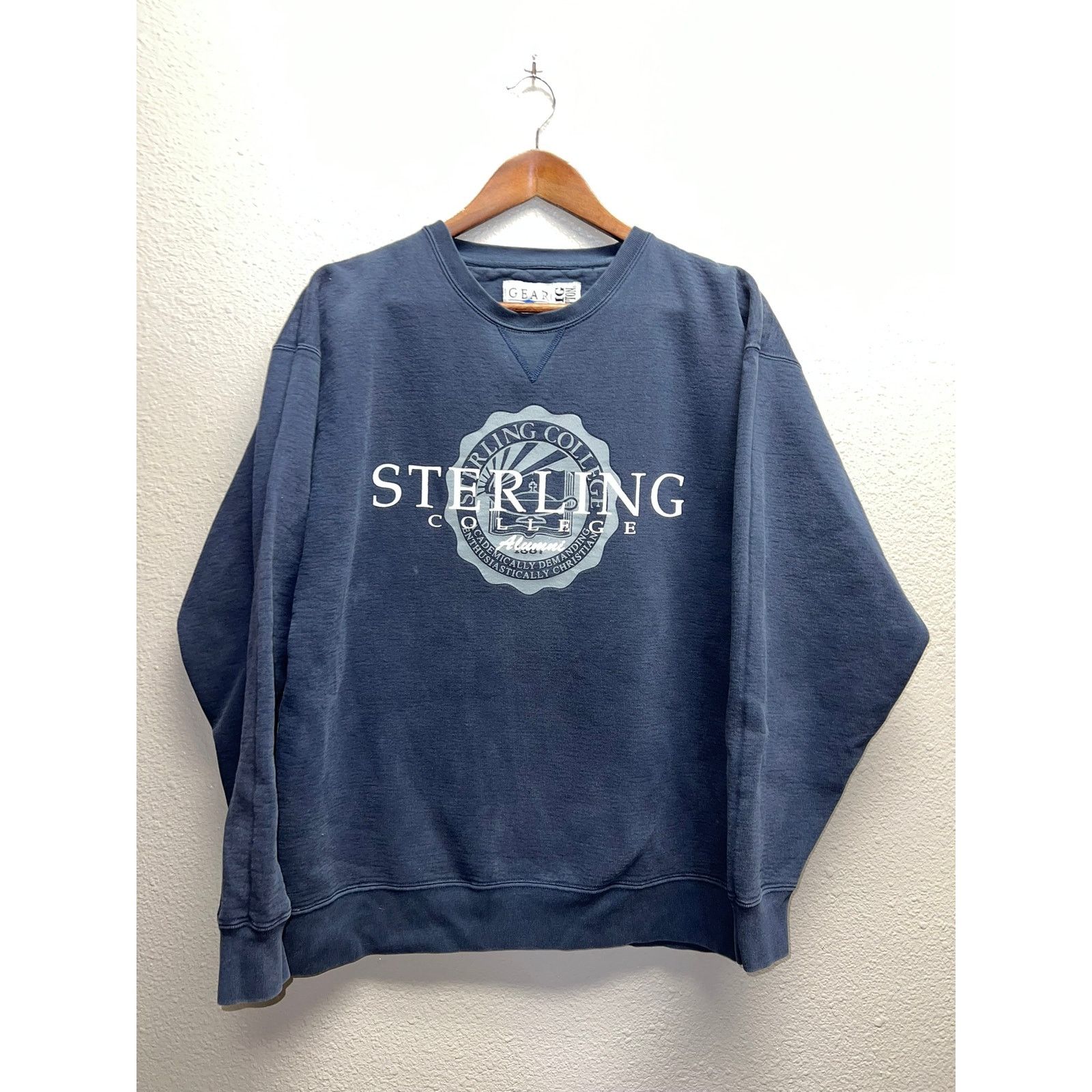 Gear for Sports Vintage Sterling College Sweatshirt Gear For Sports Crewneck Size US L / EU 52-54 / 3 - 1 Thumbnail